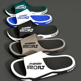 Resim Moda 520 Sanat Kaydırmaz Sandaletler - Rahat PVC Flip-Flops EVA Tabanlık, İç/Dış Mekan Kullanımı için Kaymaz Taban, Tüm Mevsim Ayakkabı, Banyo Sandaletleri | Minimalist Tarz | Eva Tabanlık Sandaletler 