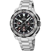 Resim Festina F20724/7 Chrono Bike Quartz Çelik Gri 20 Atm 46 Mm Erkek Kol Saati 