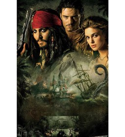 Resim Karayip Korsanları Ölü Adam'ın Sandığı (2006) 70 cm X 100 cm Afiş – Poster KUROSAWAN 