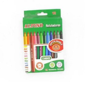 Resim Alpino Keçeli Boya Kalemi 12 Renk AR001002 