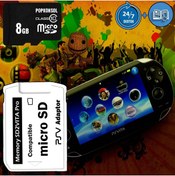 Resim Sd2Vita Adaptör 64GB Hafıza Kartı Seti 3.65 Enso Yükleme Rehberi PS Vita Oyun Hafıza Kartı Set POPKONSOL