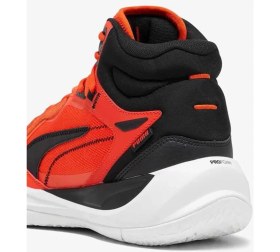 Resim Puma Playmaker Mid Erkek Basketbol Ayakkabı 377902-12 Kırmızı 