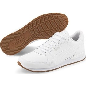 Resim Puma Runner Beyaz Spor Ayakkabı 384855 05 Beyaz 