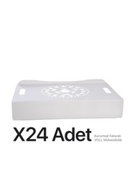 Resim VOLL BLUME Beyaz Laptop Standı Notebook Soğutucu - Ofis Için Ideal M1 24 Adet 