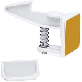 Resim BUFFER® Bebek Çocuk Güvenliği Korumalı Yapışkan Çekmece ve Dolap İçin Tutucu Gizli Güvenlik Kilidi Çok Renkli 