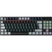 Resim Gamepower Eva 5 60M Mekanik Blue Switch Kablolu Oyuncu Klavye 