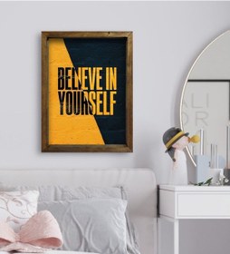 Resim Bk Gift Yatak Odası Konseptli Doğal Masif Ahşap Çerçeveli Tablo-8 (551111939) 