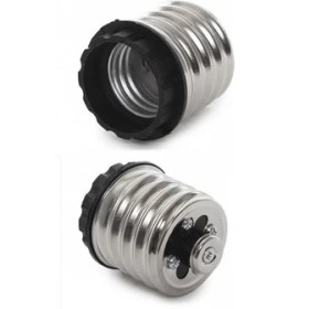 Resim Detay Kablo E40 To E27 Duy Dönüştürücü Adaptör (E40 Duyda E27 Ampul) (M+B) 