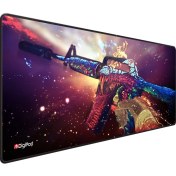 Resim Digipod Gaming Oyuncu Mousepad 90X40 XXL Kaymaz Taban SOLDİER 4mm Kalınlık 