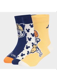 Resim Adidas Disney Mickey Mouse Çocuk 3'lü Çorap Ka9879 Çok Renkli 