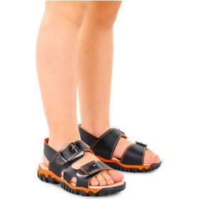 Resim Kiko Kids Erkek Çocuk Sandalet Arz 2359 Siyah 