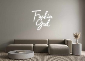 Resim Özel Tasarım : Fuckin God 