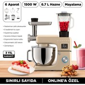 Resim KİNGPRO Modore Ksm4000 Mutfak Şefi-altın 