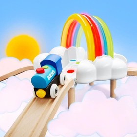Resim Brio İlk Trenim Gökkuşağı Seti 36002 