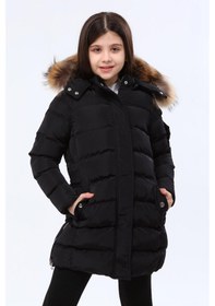 Resim Benitto Kids Kız Çocuk Kaban 1249-siyah Siyah 