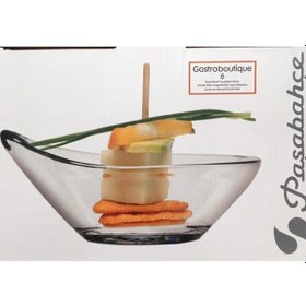 Resim 6'lı Gastroboutıque Kase 53942 , Mini Sos, Çerez Kasesi Beyaz 