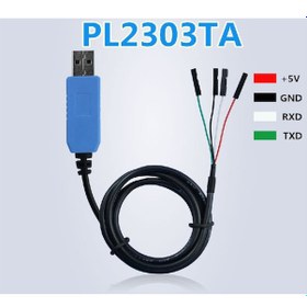 Resim Usb - Com Rs232 Ttl Uart Pl2303 Ta Kablo Tipi Dönüştürücü N11.4023 