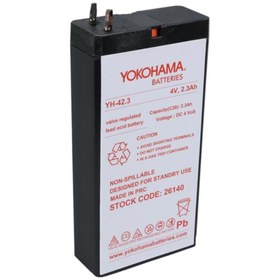 Resim artlab Art Yh-42.3 4 Volt - 2.3 Amper Akü (50X100X22 Mm) Lab 