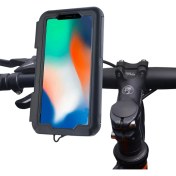 Resim Ally Dc2 Universal Su Geçirmez Bisiklet Gidon Telefon Tutucu AL-35024 