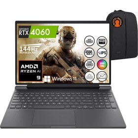 Resim Hp Victus Amd Ryzen 9 8945HS 64GB 2tb SSD RTX4060 WIN11 15.6" Taşınabilir Oyuncu Bilgisayarı 
