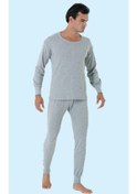 Resim Ceylanoğlu 2017-2018 Erkek %100 Pamuk İnterlok Takım Tekli Gri 