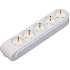 Resim Makel Yeni Nesil 5 Li Grup Topraklı Priz Kablosuz Klemensli 