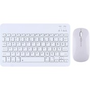 Resim redmud teknoloji Samsung Galaxy Tab S9 X710 11'' İle Uyumlu Bluetooth Özellikli Klavye Mouse Set 