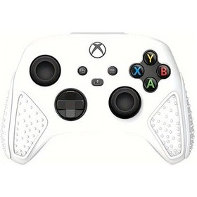 Resim Willowhaven Xbox Series X Kontrol Kılıfı Silikon Koruma Kılıfı Parmaklık Beyaz 