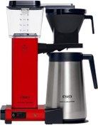 Resim Genel Markalar Filtre Kahve Makinesi, Paslanmaz Çelik, 1.25 L Kapasite,kırmızı, 1450w 