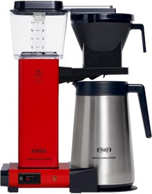 Resim Genel Markalar Filtre Kahve Makinesi, Paslanmaz Çelik, 1.25 L Kapasite,kırmızı, 1450w 