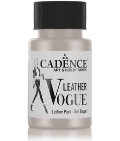 Resim Leather Vogue Deri Boyası Metalik Lvm-07 Gümüş 50 Ml 