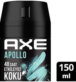 Resim Erkek Sprey Deodorant Apollo 48 Saat Etkileyici Koku Vücut Spreyi 150 Ml 3 Paketi 
