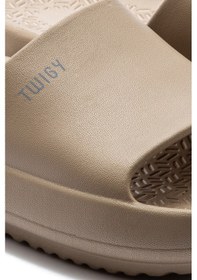 Resim Twigy Luis Erkek Terlik Bej 40/45 Bej 