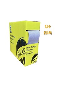 Resim Atlas Rulo Soft Sünger Zımpara 115 Mm. - 25 Mt. - 180 Kum 