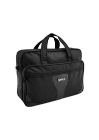 Resim Sırımsı Siyah 1900 Denye Kumaş Laptop & Evrak Çantası 163 N11.148 