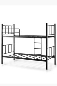 Resim Niron 90x190 Sağlamlaştırılmış Ayrılabilir Metal Ranza / Karyola 