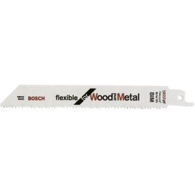 Resim Bosch S 922 VF Flexible For Wood and Metal 5'li Tilki Kuyruğu Bıçağı - 2608656017 