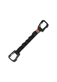 Resim Springsun Küçük Siyah Portatif Polyester Çamaşır Asma Kordonu 28/42/69 Cm Seçenekli 