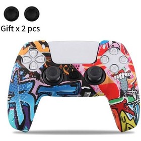 Resim Silikon Koruyucu Kol Örtüsü Ps5 Denetleyici Aksesuarları Kauçuk Kılıf Ps5 Ince Anti-slip-octopus 