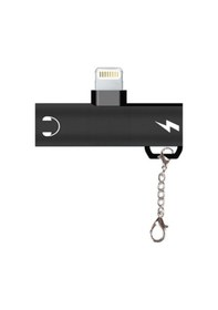 Resim Ally Lightning to 3.5 MM Dönüştürücü Adaptör Siyah 
