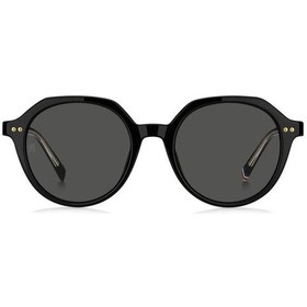 Resim Tommy Hilfiger Th 2212/s-807 Sıyah Unisex Güneş Gözlüğü Siyah 