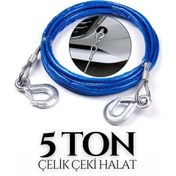 Resim 5 TON Kapasite Çelik Çeki Halatı 429062 