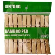 Resim Mandal Bambu Ahşap 20 Adet 