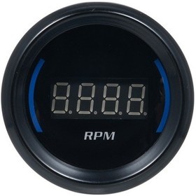 Resim Ulzyvf 52mm Dijital Rpm Göstergesi - 0-9000 Rpm, 12v Araç Takoometre Otomobil, Suv, Kamyon, Motor 