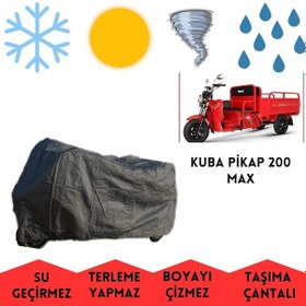 Resim Kuba Pikap 200 Max Kasalı Motor Brandası Su Geçirmez 