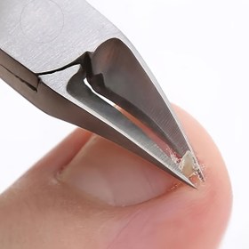 Resim 1 Adet Paslanmaz Çelik Hassas Tırnak Makası - Kartal Gagalı Tasarım, İçe Batan ve Kalın Tırnaklar için Ergonomik Sap, Keskin Bıçaklı, Ayak ve El Kullanımı, Modern Stil, Kokusuz 