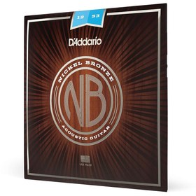 Resim Hype Store D'Addario NB1253 Nikel Bronz Akustik Gitar Teli (12-53) 