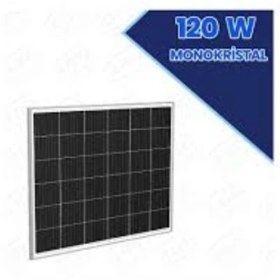 Resim 120 Watt Güneş Paneli Monokristal 