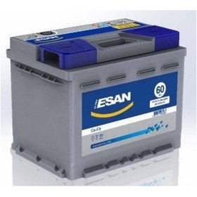 Resim Aku 12 Volt 60 Amper Tam Kapalı R+ Duz Kutup 