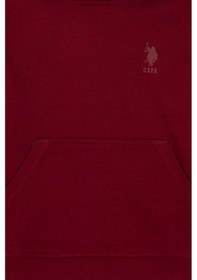 Resim U.s. Polo Assn. Erkek Çocuk Bordo Sweatshirt 50313941-vr014 Bordo 